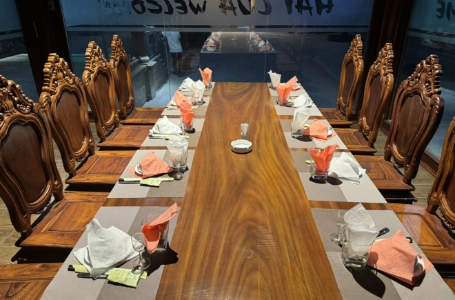 Nhà Hàng Ẩm Thực - Khu Nghĩ Dưỡng Sinh Thái - Vườn Táo Cổ Thụ Hai Lúa tại Đồng Tháp